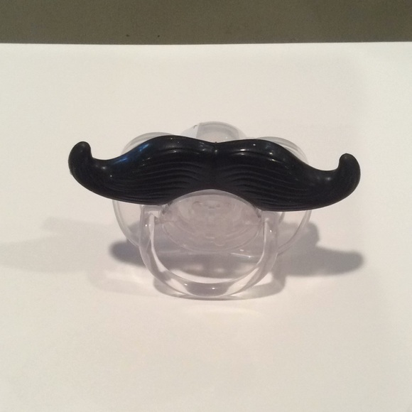🌟Silicon Infant Pacifier, Lip, Mustache, funny - Picture 4 of 8